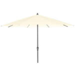 Möbelix Sonnenschirm Ø 350 Cm Anthrazit/beige