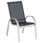 Möbelix Gartensessel 2er-set Stapelbar Amalfi Metall/textil
