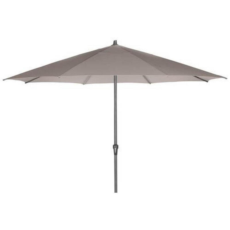 Sonnenschirm Ø 350 Cm Anthrazit/taupe