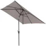 M&ouml;belix Sonnenschirm BxHxT 250x238x200 cm Anthrazit/Taupe