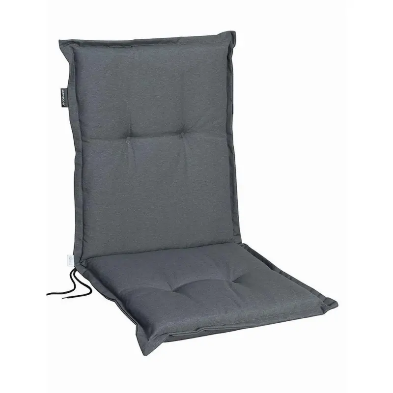 Auflage f&uuml;r Sessel Pana 4-Tlg. BxHxT 50x8x105 cm Grau