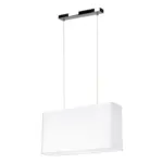 M&ouml;belix H&auml;ngeleuchte Cadre H: 130 Cm 2-Flammig, Rechteckig