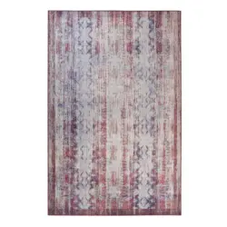 Webteppich Embrace Blau/grau/lila 120x170 Cm