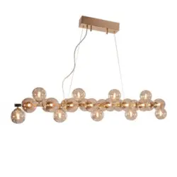 Hängeleuchte Splendor Bar H: 120 Cm 25-Flammig