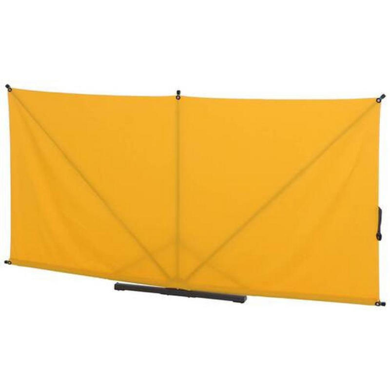 Sichtschutz Anthrazit/gelb Bh: 280 X150 Cm