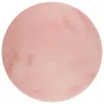 M&ouml;belix Hochflorteppich Rosa Alice Rund &Oslash; 200 cm