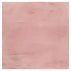 Hochflorteppich Alice Rosa 200x200 cm