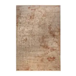Vintage-teppich Rococo Sandfarben 133x200 Cm Sandfarben, Beige, Rostfarben 133/200 cm