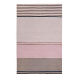 Flachwebteppich Camps Bay Braun/Rosa/Beige 130x190 cm