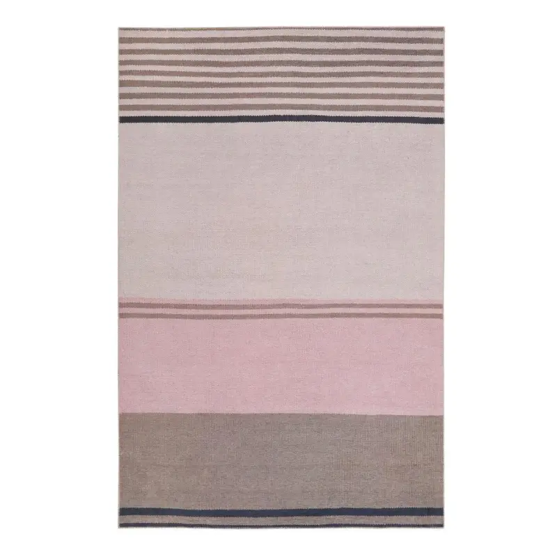 Flachwebteppich Camps Bay Braun/rosa/beige 120x170 Cm