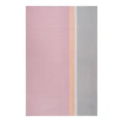 Flachwebteppich Saltriver Grau/orange/rosa 130x190 Cm