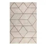 Möbelix Webteppich Bossa Lounge Taupe/beige 200x290 Cm