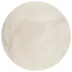 Möbelix Hochflorteppich Alice Creme/Beige Rund Ø 200 cm