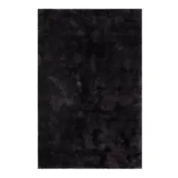 Hochflor Teppich Schwarz Relaxx 200x290 cm