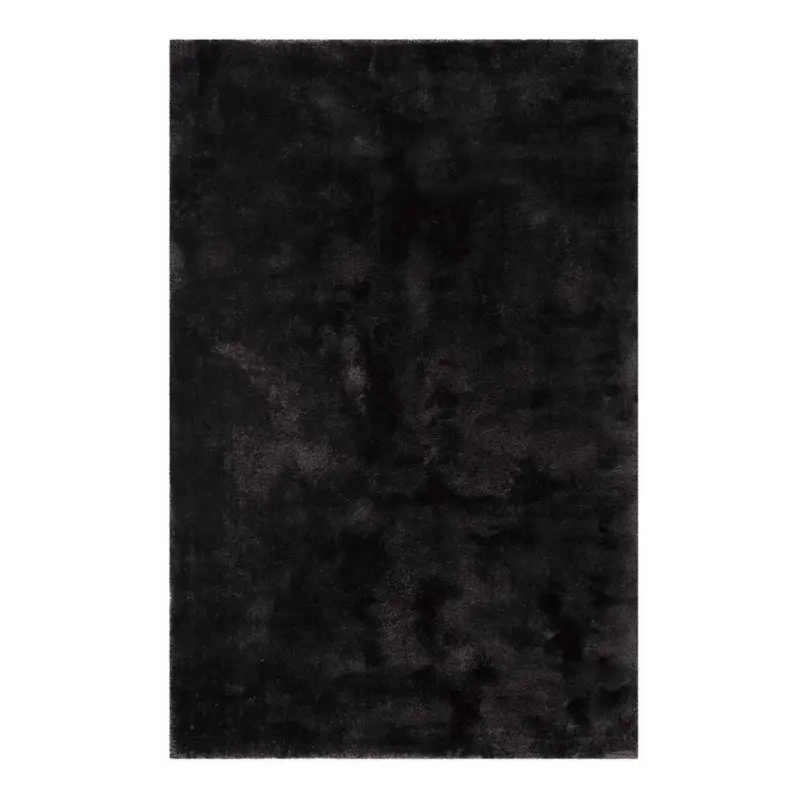 Hochflor Teppich Schwarz Relaxx 200x290 cm