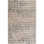 Möbelix Webteppich Velvet Spots Taupe/Petrol/Beige 80x150 cm