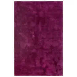 Hochflorteppich Relaxx Violett/weinrot 130x190 Cm
