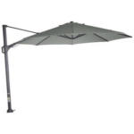 Möbelix Ampelschirm Sunset N+ Ø 350 H: 252 cm Anthrazit/Olivgrün
