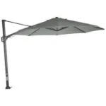 Möbelix Ampelschirm Sunset N+ Ø 350 H: 252 cm Anthrazit/Olivgrün
