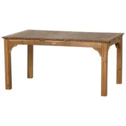 Gartentisch Ausziehbar Echtholz L: 150-200 cm