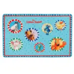 Möbelix Kinderteppich Tiere Multicolor Die Lieben Sieben 100x160 cm