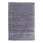Möbelix Hochflorteppich Shaggy Silberfarben 70x140 cm