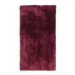 Möbelix Hochflorteppich Shaggy Aubergine 110x170 cm