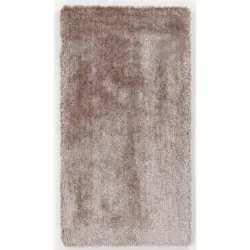 Hochflorteppich Shaggy Beige 70x140 cm