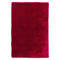 Hochflorteppich Shaggy Bordeaux 200x300 cm