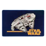 Möbelix Kinderteppich Weltall Schwarz Star Wars 100x160 Cm