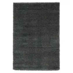 Hochflorteppich Fantasy Shaggy Dunkelgrau 80x150 Cm