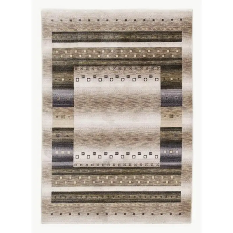 Webteppich Oculus Beige 120x180 Cm