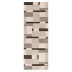 Möbelix Teppich Läufer Beige/Braun Palazzo Bloc 80x250 cm