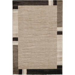 Webteppich Palazzo Lobo Braun/Beige 65x130 cm