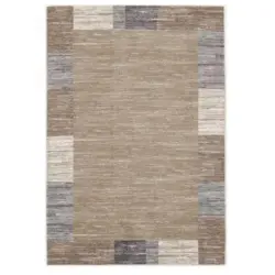 Webteppich Braun/beige Sofi Star 160x230 Cm