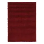Möbelix Hochflorteppich Fashion Shaggy Rot 80x200 Cm