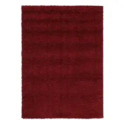 Hochflorteppich Fashion Shaggy Rot 80x200 Cm