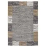 M&ouml;belix Webteppich Grau Sofi Star 140x200 cm