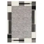 Möbelix Webteppich Hellgrau Villa Moda 120x170 Cm