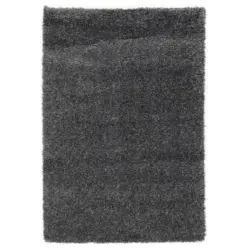 Hochflorteppich Fashion Shaggy Dunkelgrau 240x290 Cm