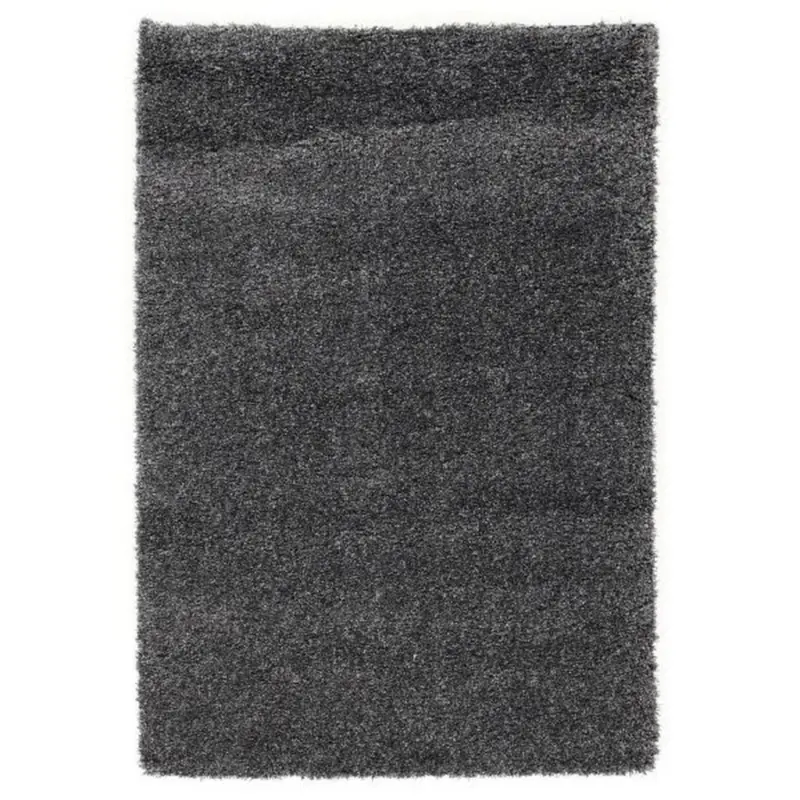 Hochflorteppich Fashion Shaggy Dunkelgrau 240x290 Cm