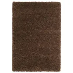 Hochflorteppich Fashion Shaggy Braun 80x200 Cm