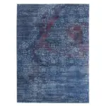 Möbelix Webteppich Rainbow Leja Blau 90x160 cm
