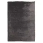 Möbelix Hochflorteppich Royal Shaggy Anthrazit 65x130 Cm