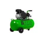 Möbelix Druckluftkompressor Zi-Com50e 8 Bar 1100 W mit Rollen
