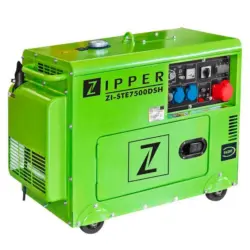 Stromerzeuger Zi-Ste7500dsh 4-Takt-Motor, mit E-Starter