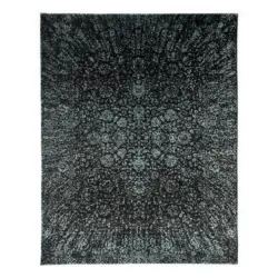 Orientteppich Grau/türkis Naturfaser 250x350 Cm