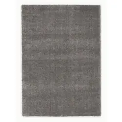 Webteppich Louvre Melange Grau 120x170 Cm