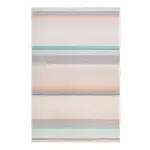 Möbelix Flachwebteppich Ben Türkis/Taupe/Beige 190x290 cm