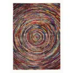 Möbelix Webteppich Sixteen Round Multicolor 160x230 Cm